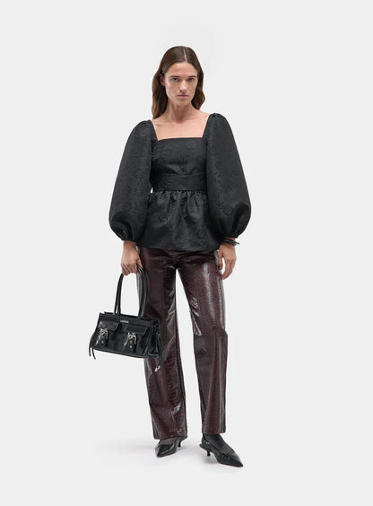 CECILE WHITE BLOUSE