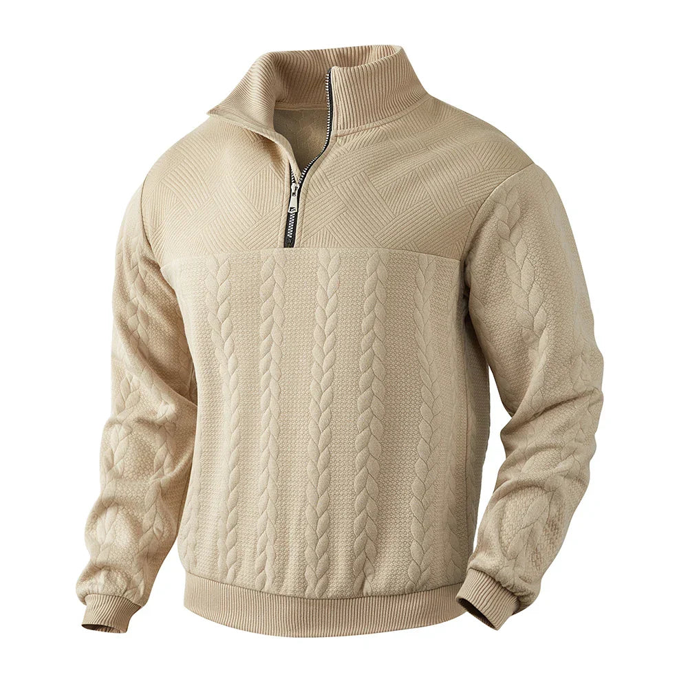 OLYMPUS | SWEAT-SHIRT PREMIUM À QUART DE FERMETURE ÉCLAIR 
