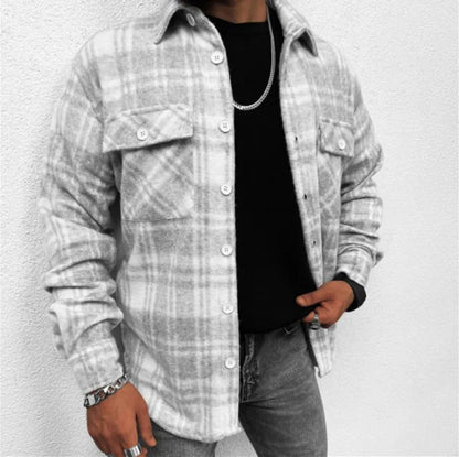 Clark | Men's Long Sleeve Winter Shirt